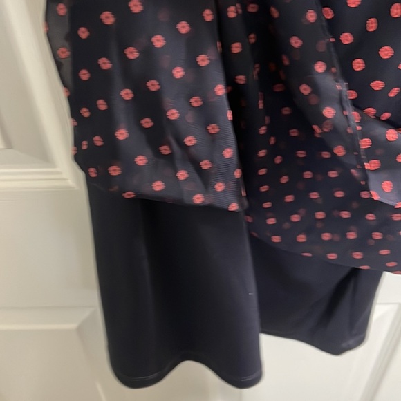 Chaps Women's Black and flower print dress, size 6 - Picture 10 of 12